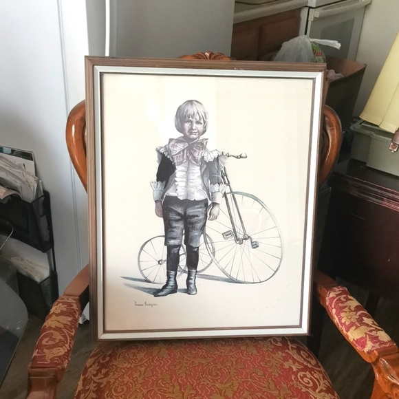 Joanne Thompson Other - Vintage Joanne Thompson framed art.